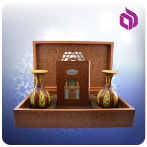 مثنوی وزیری با دو گلدان چرم طبیعی