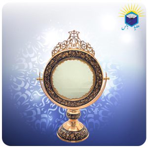 آینه گرد مس و الماس تراش 25 سانت (کد 50248)