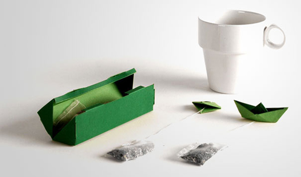 طراحی جالب محصول چای کیسهای