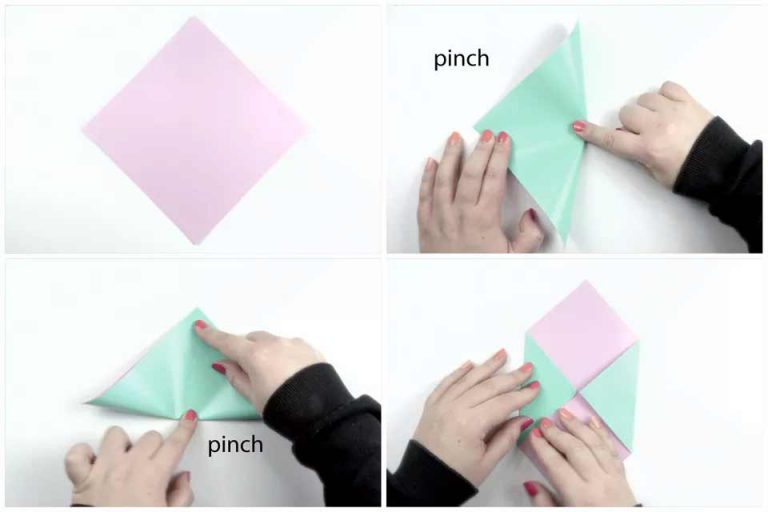 آموزش ساخت پاکت نامه به روش اوریگامی در 6 مرحله 2